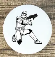 STAR WARS STORM TROOPER WHITE CERAMIC KITCHEN CABINET DRESSER KNOB DECOR