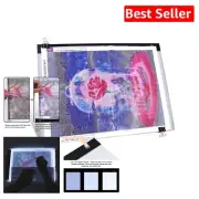 Lightweight A3 LED Tablet Light Pad with Eye-Protection for Tracing Projects