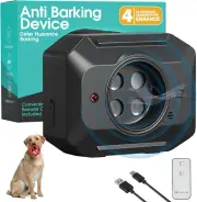 Anti Barking Device with Remote Control, Rechargeable Ultrasonic Dog Bark Deterr