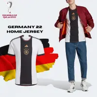 在飛比找Yahoo奇摩購物中心優惠-adidas 球衣 Germany 22 Home 白 黑 