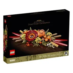 樂高 LEGO 積木 Creator Expert 乾燥花擺設10314台樂
