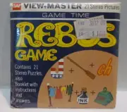 Rebus Game View-Master Pack G 002, 1975, SEALED PACK