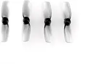 31mm 2-Blade PC Micro Propeller, for RC FPV Racing Freestyle Brushed Tinywhoop Drones RC Drone Propeller Blades(2Pairs)