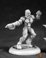 SLADE, CYBORG HERO Reaper Miniatures Chronoscope REM50160