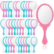40 Pcs Vintage Handheld Mirror Retro Hand Held Mirror Vintage Hand Mirror Han...