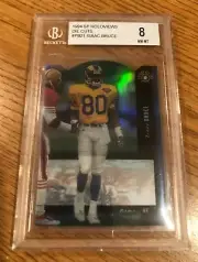 1994 UD SP Holoviews Die Cuts #PB21 Isaac Bruce Rookie BGS 8 NM-MT Rams RC