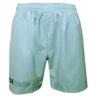 Hugo Boss men's standard vertical logo swim trunks Blue