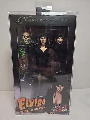 NECA Elvira Mistress Of The Dark 40 Years Signature Edition with Protective Case