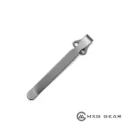 Titanium Deep Carry Pocket Clip Made For Spyderco Paramilitary 2 Endura 4 Knife