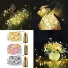 Copper-Bottle String Lights Light 20-LED Warm Cool Fairy White Cork Shaped M4L0
