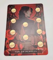FAIRYLOOT TAROT CARD TEN OF PLANETS DIMITRI VAMPIRE ACADEMY MARCH 2025