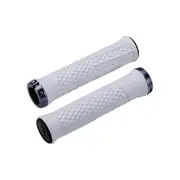 Bbb-Cycling Python Grips 142Mm White/Lockring Dark Grey - White Size 142mm