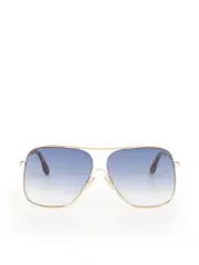 Gold & Blue Gradient Sunglasses