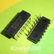 50 PCS SN74HC10N DIP-14 74HC10 74HC10N Triple 3-input NAND Gates Chip IC