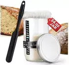 Sourdough Starter Kit, 34oz Large Capacity Sourdough Bread Baking Supplies, Wide