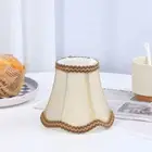 Jacquard Fabric Chandelier Lamp Shade Retro Wall Lamp Cover Home Bedroom