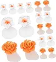 Ipetboom 16pcs Toe Separators Pedicure Tools Silicone Toe Spacers for Nail Polish for Ingrown Toenails