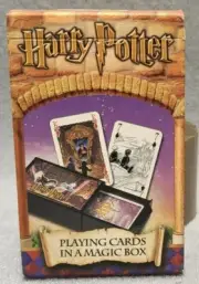 Harry Potter Playing Card IN A Magic Box Poker Cards New Vintage Magic Trick