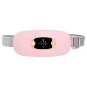 Abdominal Massager, USB Charging Abdominal Physiotherapy Instrument, with 3 Vibration/Heating Modes
