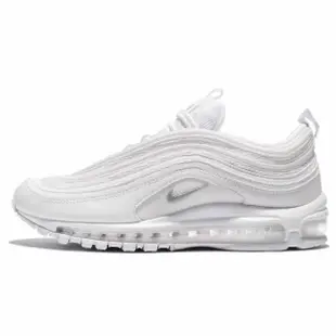 【NIKE】慢跑鞋 Air Max 97 男鞋 女鞋 休閒 氣墊 復古 反光 潮流 經典 白 灰(921826-101)