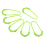Zipper Pulls Extension Handle Cord 10 Pack Finger Use Plastic U-Shape Tab Tag...