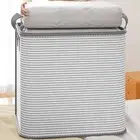 Large Folding Laundry Basket Washing Dirty Clothes Storage Bag Hamper Bin Z2N2