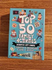Top 50 Family Activities - 50 Fun Scratch off Family Adventures and Family Games