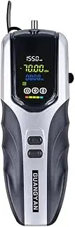 Optical Power Meter Handheld Optical Power Meter Rechargeable Fiber Optic Power Tester LCD Display Support 7 Test Lengths with LED Light