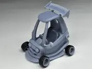 1/24 Stanced Kids Car, Revell, Monogram, Tamiya
