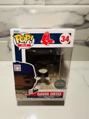 DAVID ORTIZ Funko Pop Boston Red Sox SGA Hall OF Fame MIB 9/9 Fenway Promo NEW