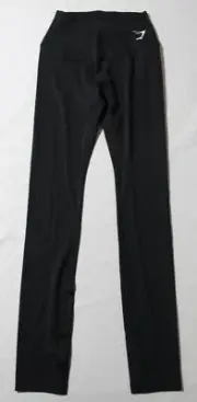 Gymshark Women's High Rise Fit Single Tone Training Leggings DH3 Black XS NWT