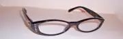 5 PAIR 1.25 CLEAR READING GLASSES FULL LENS 125 BLACK spring hinges GG 5 PAIR