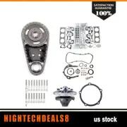 Full Gasket Bolts Timing Chain Kit Water Pump For 00-05 Chevrolet Venture 3.4L