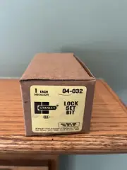 Vintage Stanley No. 103LB-2" Lock Set Bit in Original Box Made in USA