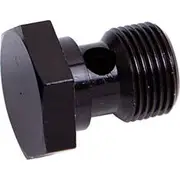 Aeroflow Alloy Banjo Bolt 9/16"-24, AF722-06BLK