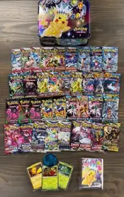 Pokemon x36 Factory Sealed Booster Packs EVOLVING SKIES, SURGING SPARKS + MORE!