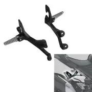 Passenger Footrests Foot Pegs Bracket Fit For Kawasaki Ninja 400 EX400 2018-2024