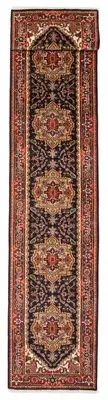 Vintage Hand-knotted Runner Rug 2'7" x 18'0" Traditional Wool Carpet