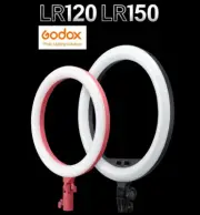 Godox LR120/LR150 LED Ring Light Dimmable Ring Fill Light For Live Streaming
