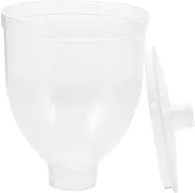 MOKKHNB Jumping Coffee Bean Bin Transparent Coffee Bean Container for Easy Monitoring Design Effortless Installation and Use