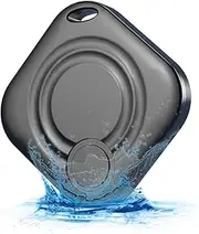 Key Finder Work with Apple Find My Bluetooth Item Tracker Anti-Loss Tracker IP67 Waterproof Item Locator iOS Only Protection for Keys/Wallets/Pets