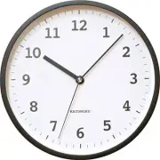KATOMOKU plywood wall clock 13 km-84BRC Brown radio clock continuous second hand