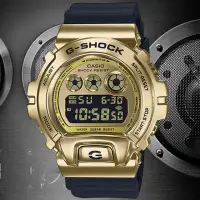 在飛比找momo購物網優惠-【CASIO 卡西歐】G-SHOCK 街頭時尚雙顯腕錶 母親