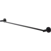 MIXX 750mm Matte Black Chia Round Single Rail