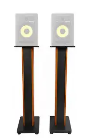 Rockville 36” Studio Monitor Speaker Stands For KRK ROKIT 8 G3 Monitors