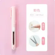 Mini Color Folding Scissor Pen Cutter Portable Size Safe Ceramic Pencutter A