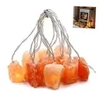 Himalayan Salt String Light with Rock,USB Fairy Lights Night Pink 10 Lights