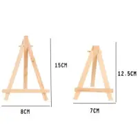 在飛比找蝦皮購物優惠-桌面相框畫架兒童畫架多功能迷你展示小畫架手機支架實木三角架