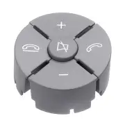 Grey Car Steering Worn Button Switch Cover Left & Right For Grey W204 W212 C200 E260 E320 GLK260