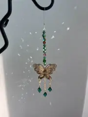 Butterfly Crystal prism suncatcher rainbow maker